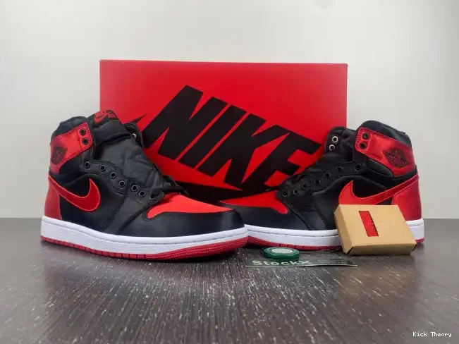 Kick Theory Air Jordan WMNS Satin FD4810-061 High OG Bred 1 0521